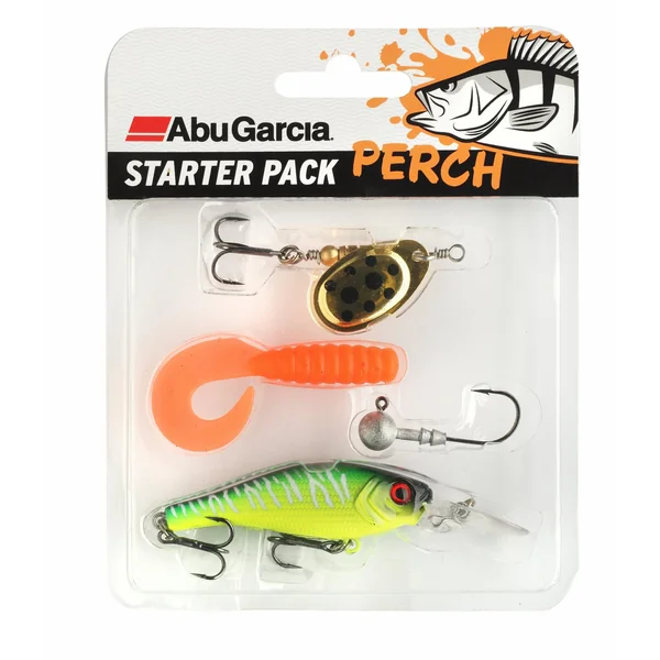 Abu Garcia Starter Pack Perch Set de Señuelos (4pcs)