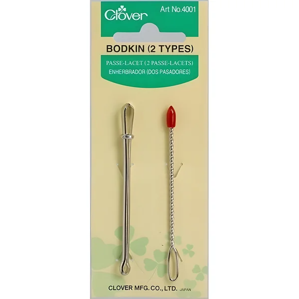 Agujas pasacintas 2 tipos - Clover - 2 unidades