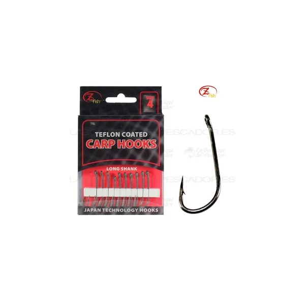 ANZUELO LONG SHANK TEFLON ZFISH