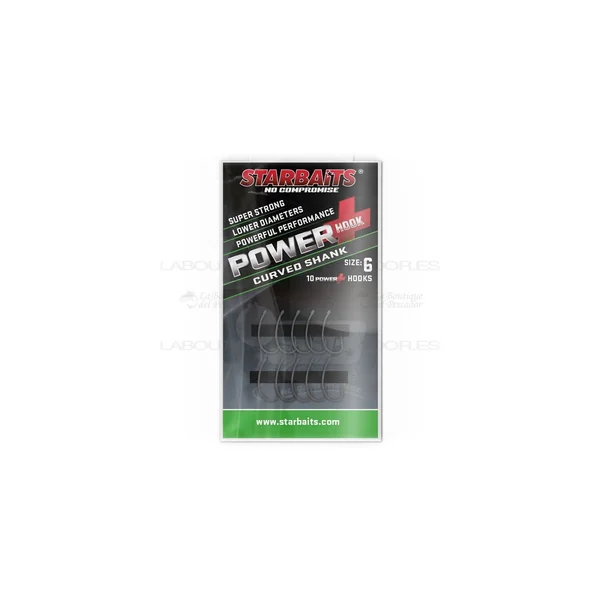 ANZUELO POWER CURVED SHANK STARBAITS
