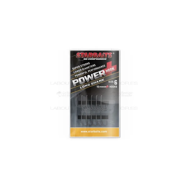 ANZUELO POWER LONG SHANK STARBAITS