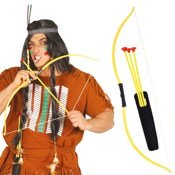 Arco y flechas de plástico