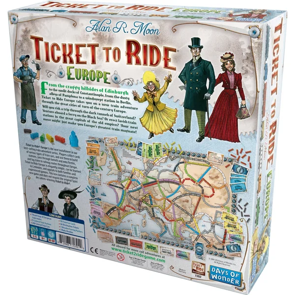 Asmodee Ticket to Ride Europe Board Games - Imagen 5