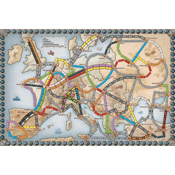 Asmodee Ticket to Ride Europe Board Games - Imagen 6