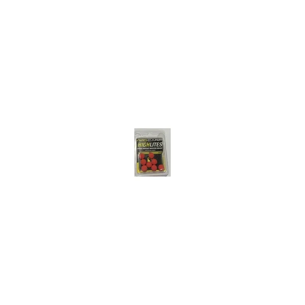 Avid carp pop-up highlites 14mm rojos 8unds