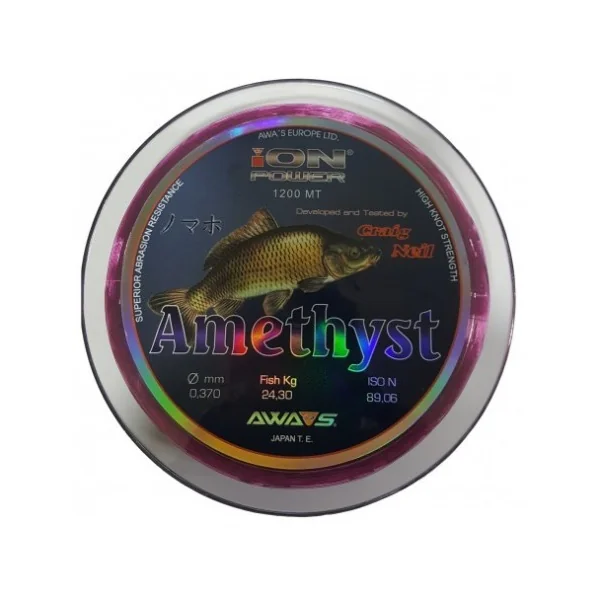 Awa-shima amethyst 0.37mm 24.3kg 1200m