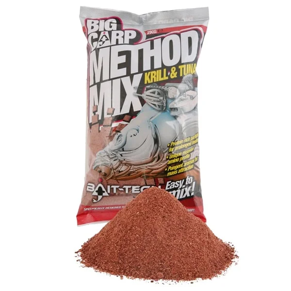 Bait-Tech Big Carp Method Mix Cebo Tiger & Peanut 2kg - Imagen 3