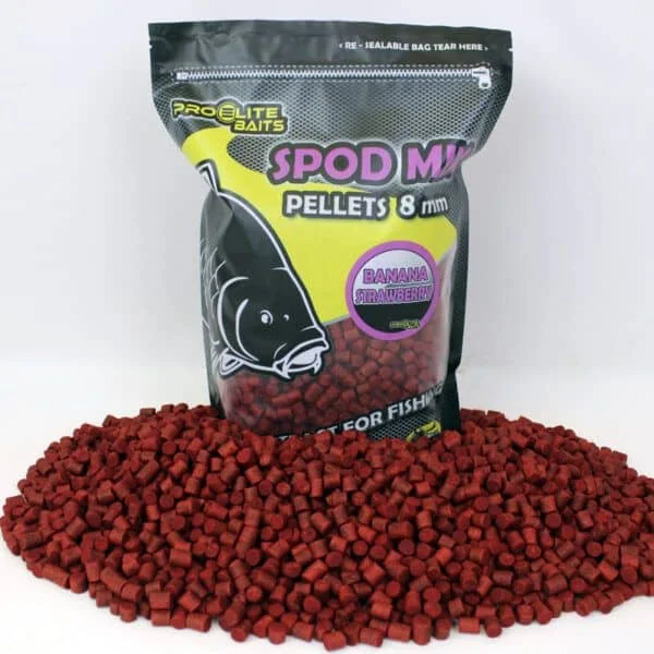 BANANA & STRAWBERRY SPOD MIX 8MM PELLETS