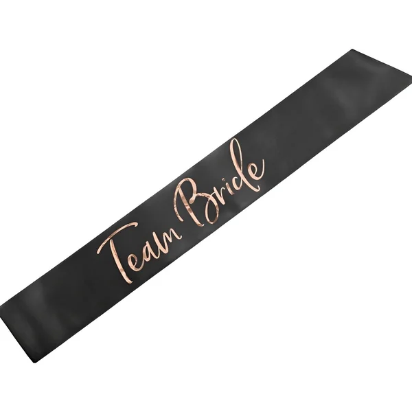 Banda de Team Bride negra