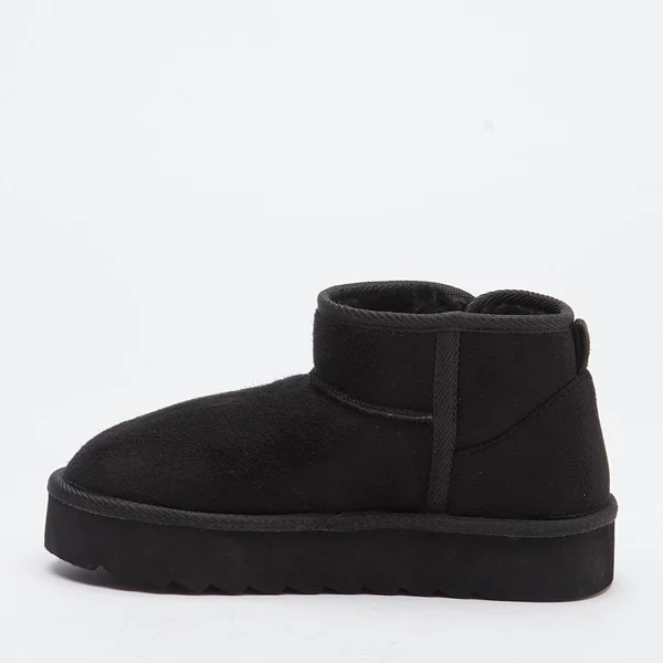 Be You Studio Faux Fur Lined Low Ankle Boots - Imagen 3