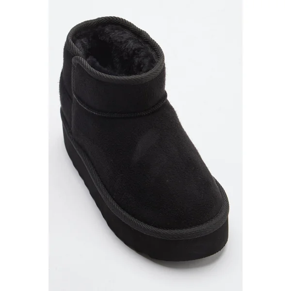 Be You Studio Faux Fur Lined Low Ankle Boots - Imagen 5