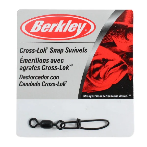 Berkley Mc Mahon Cross-Lock Snap/Swivels Tamaño 10