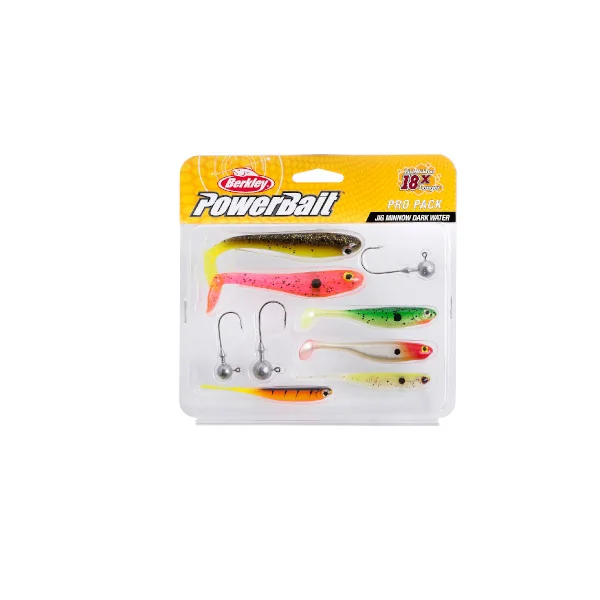 Berkley Powerbait Pro Pack Jig Minnow Dark Water