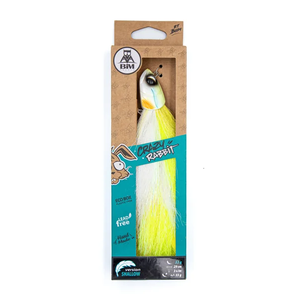 BIM Tackle Crazy Rabbit Streamer Sin Plomo 29cm (33g) - Roach - Imagen 12