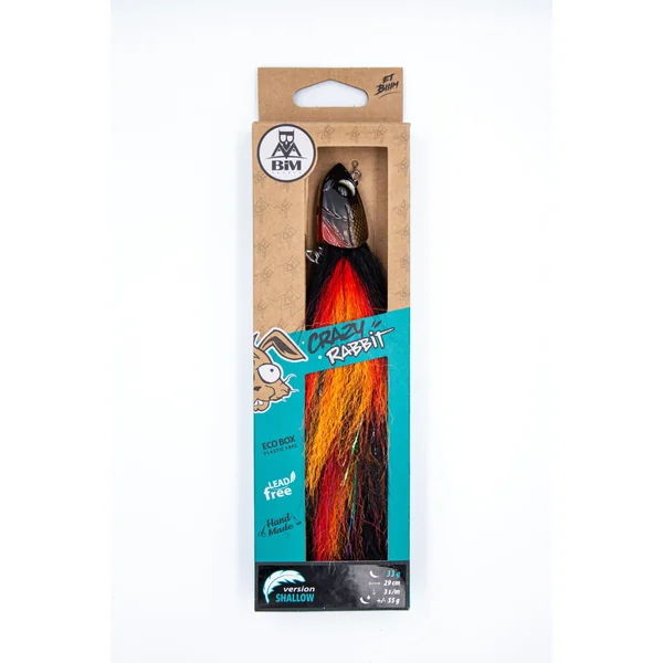 BIM Tackle Crazy Rabbit Streamer Sin Plomo 29cm (33g) - Roach - Imagen 14