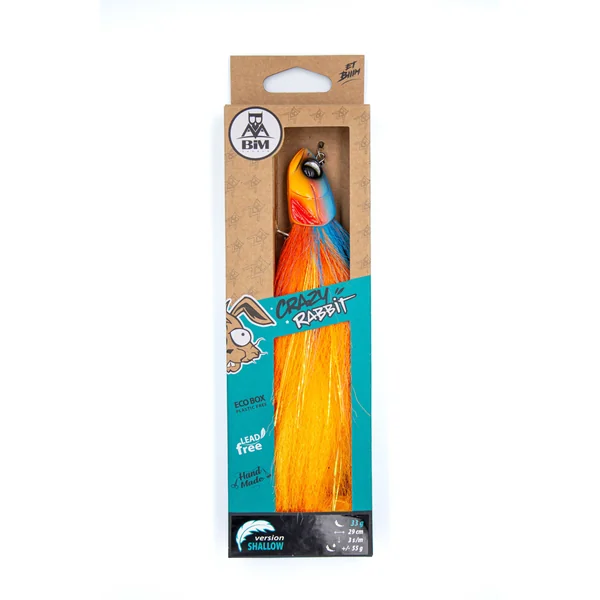 BIM Tackle Crazy Rabbit Streamer Sin Plomo 29cm (33g) - Roach - Imagen 6
