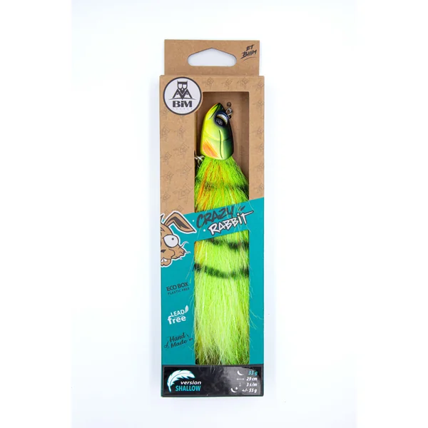 BIM Tackle Crazy Rabbit Streamer Sin Plomo 29cm (33g) - Roach - Imagen 10