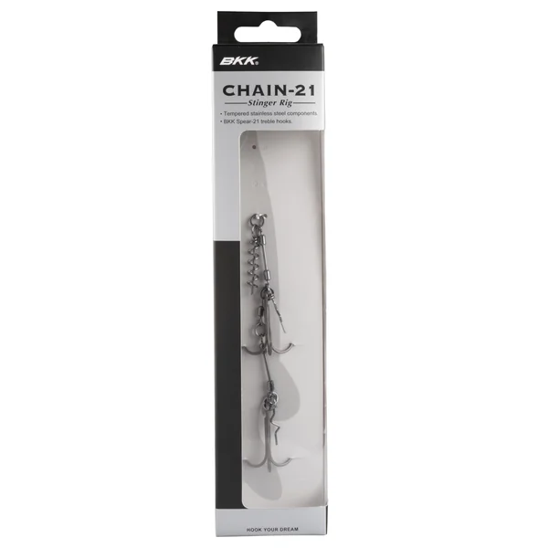 BKK Aparejo Chain-21 Stinger para Softbait #3/0