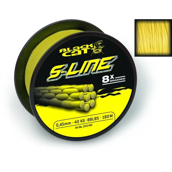 Black Cat S-Line 0,45mm Yellow 180m