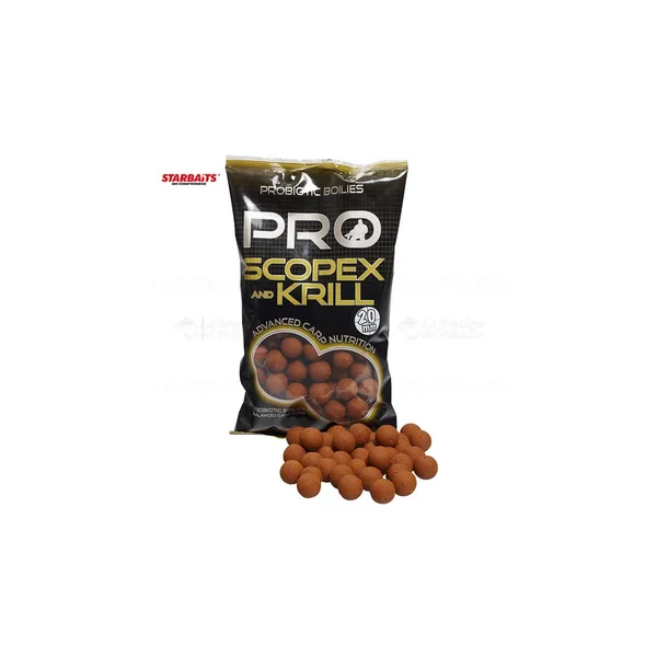 BOILIE PROBIOTIC SCOPEX KRILL 800GR STARBAITS