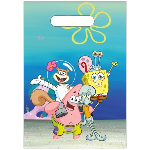 Bolsas de Bob Esponja - 6 unidades