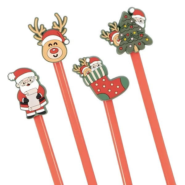 Bolígrafo de Navidad de 19 cm - 1 unidad