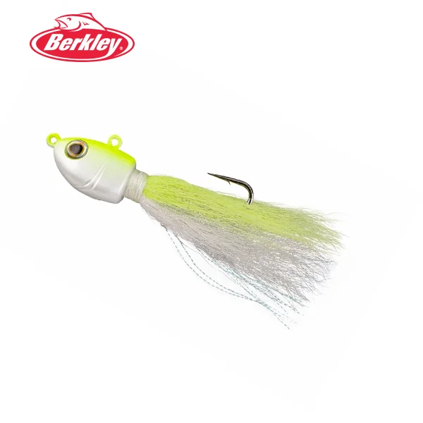 Bucktail jig BERKLEY® 1 OZ - WHITE / CHARTREUSE