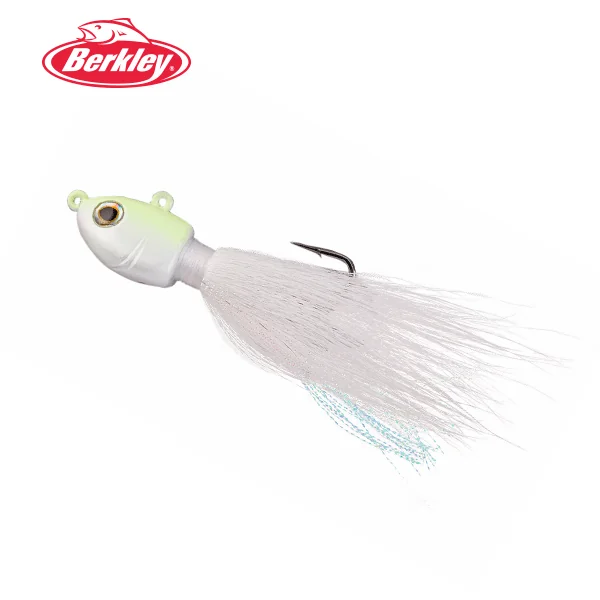 Bucktail jig BERKLEY® 1 OZ - WHITE / GLOW