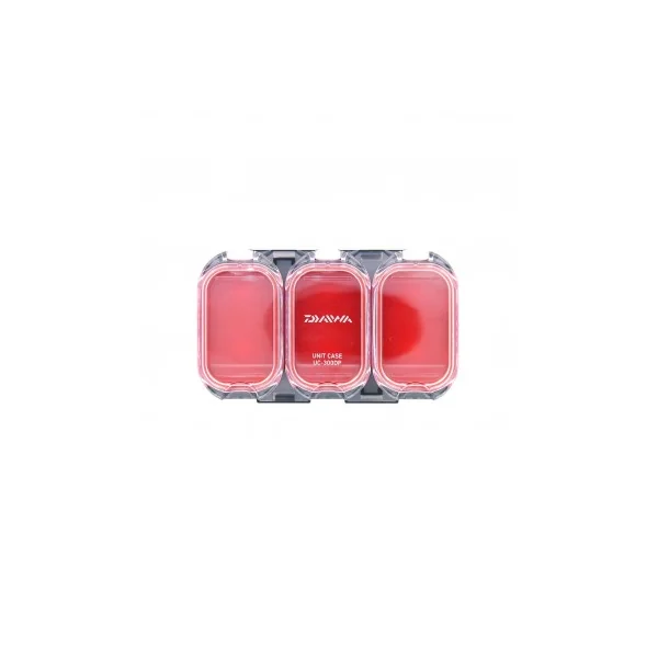 Caja combinable C Smoke Red 3 Compartimentos Daiwa