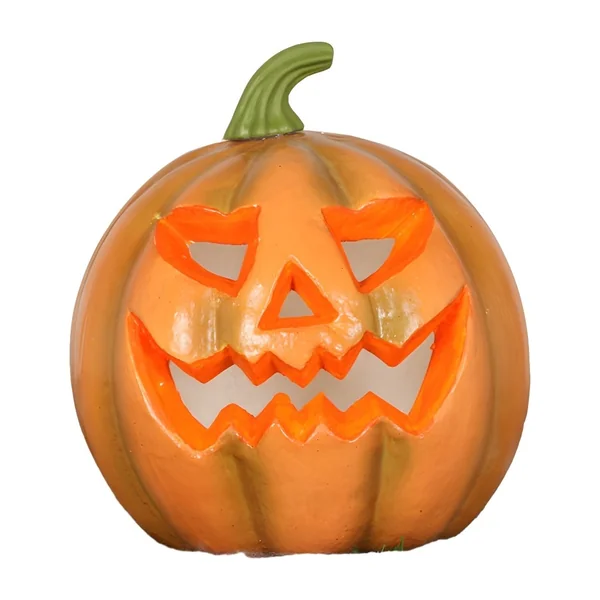 Calabaza sonriente con luz de 24 cm