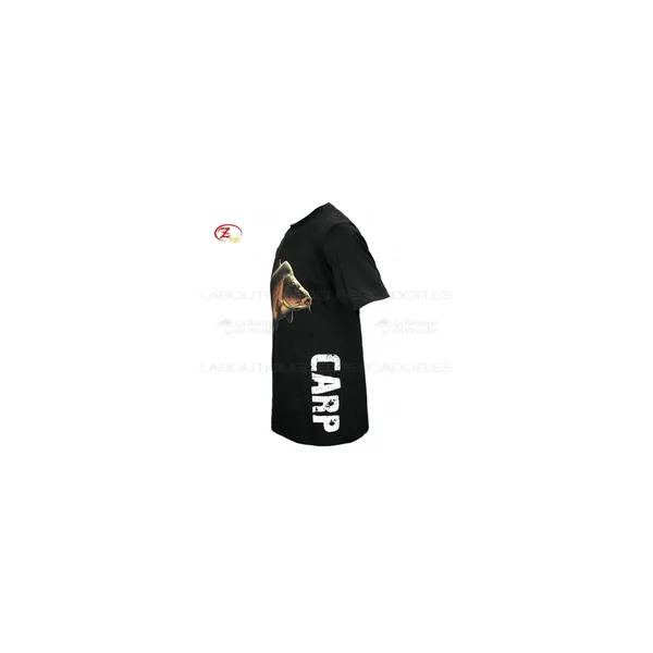 CAMISETA CARP NEGRA ZFISH