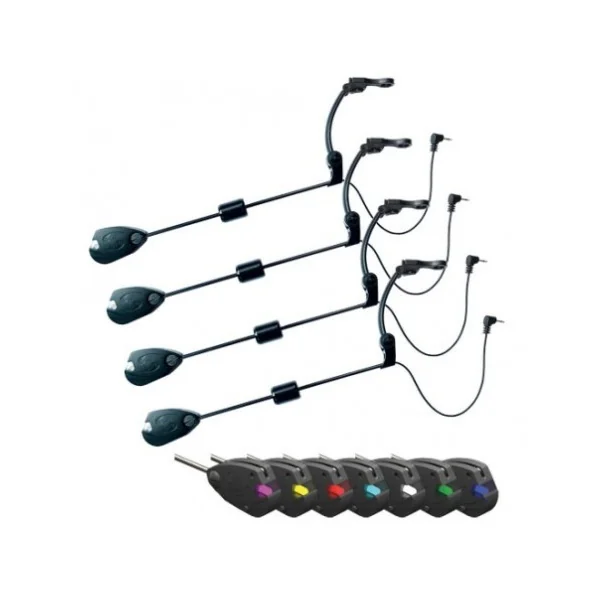 Carp spirit kit tensores luminosos X7 4unds