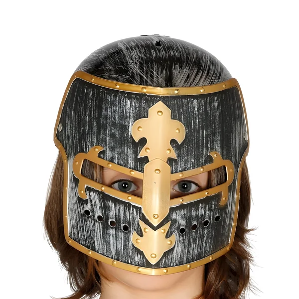 Casco de caballero medieval infantil - 58 cm