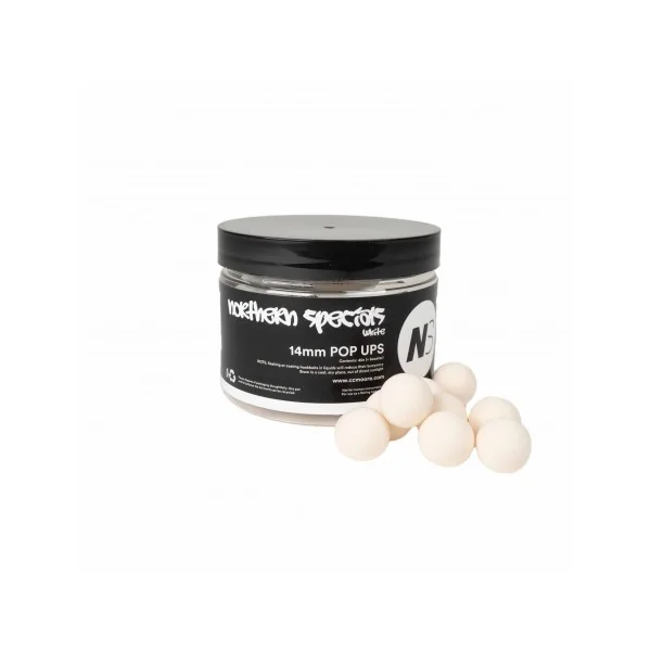 CC Moore NS1 Pop Ups White 12mm (55 piezas)