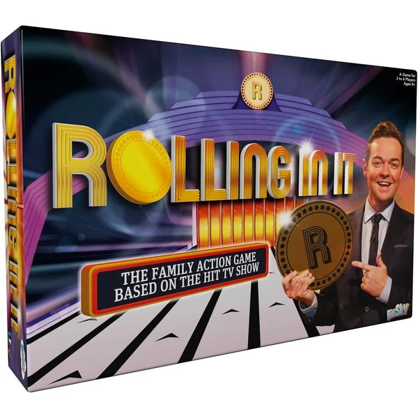 Character Big Sky Games Rolling in it Board Game