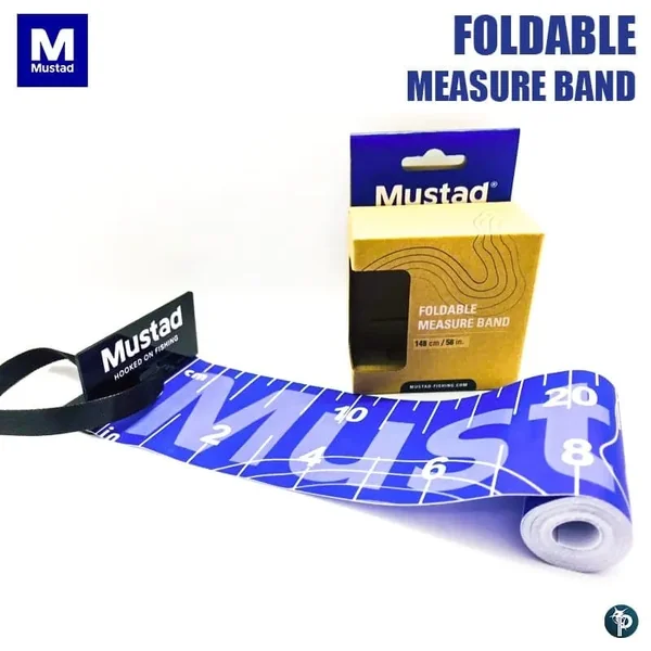 Cinta Métrica de pesca - Mustad Foldable Measure Band