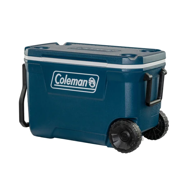 Coleman 62QT Xtreme Cooler Blue Nevera con Ruedas - Imagen 4