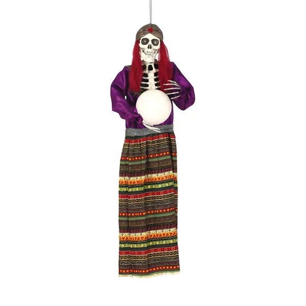 Colgante de esqueleto pitonisa - 90 cm