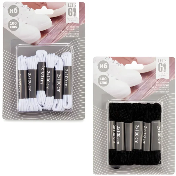 Cordoneras redondas - 1 m - 6 pares