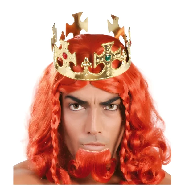Corona dorada de rey