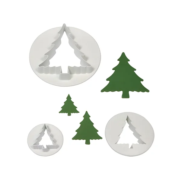 Cortadores de árbol de Navidad - PME - 3 unidades