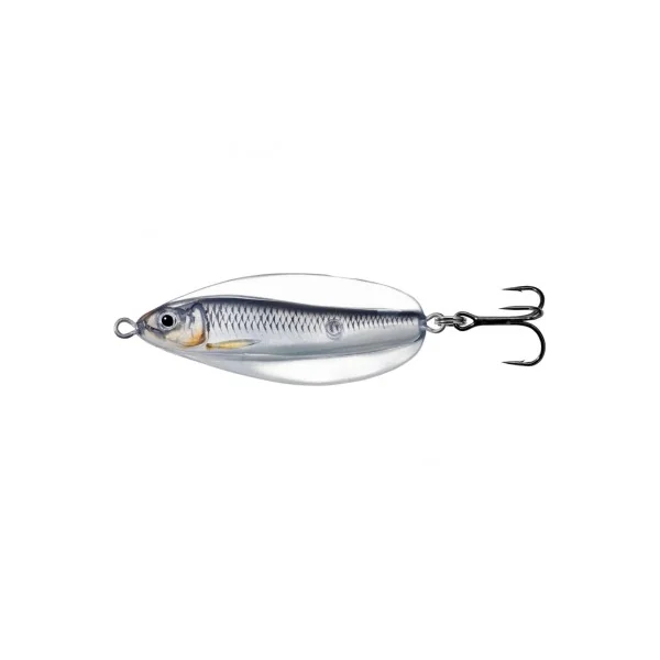 Cucharilla Live Target Erratic Shiner Silver/Black