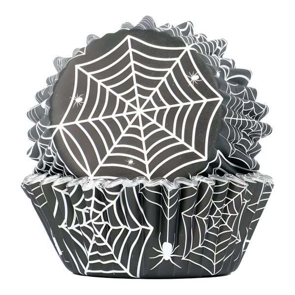 Cápsulas para cupcakes de telarañas - PME - 30 unidades