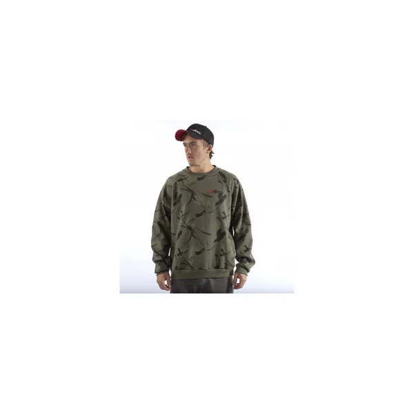 Diem Crew Neck Sweatshirt camo talla M
