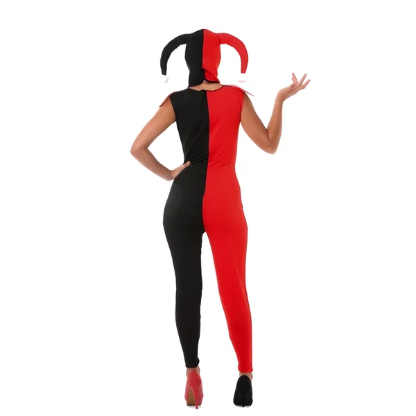Disfraz de bufón Halloween para mujer - Imagen 3