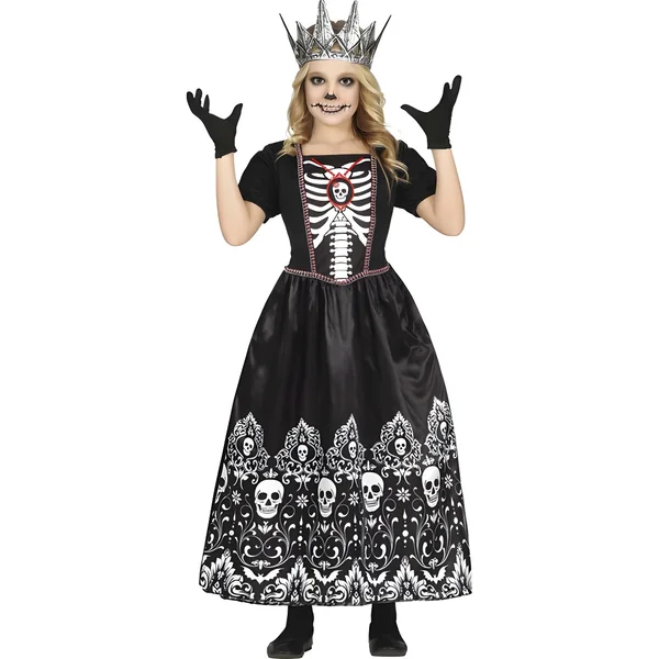 Disfraz de catrina lujoso para niña