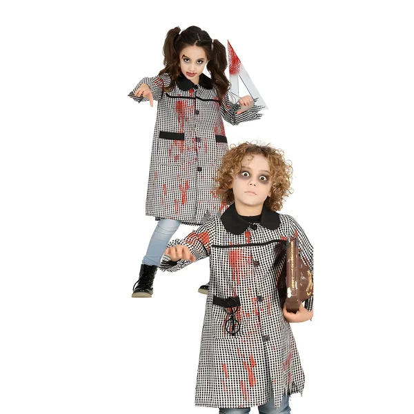 Disfraz de estudiante zombie infantil