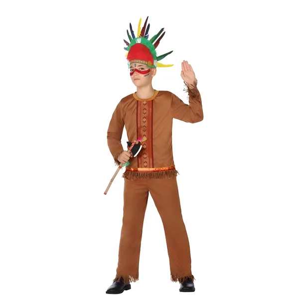 Disfraz de indio apache para niño
