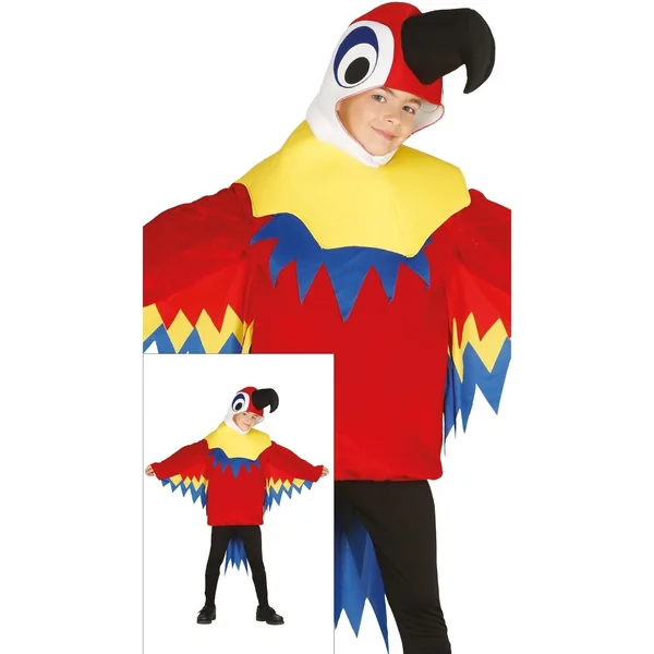 Disfraz de loro para niño - Imagen 3