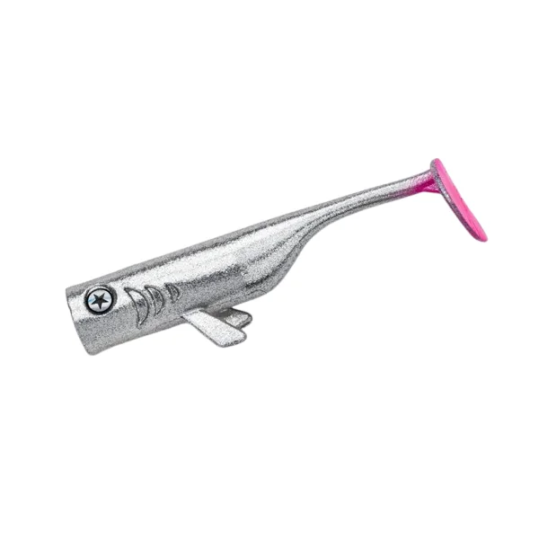 Drunk Bait 16 cm Chrome Pinktail 2pcs